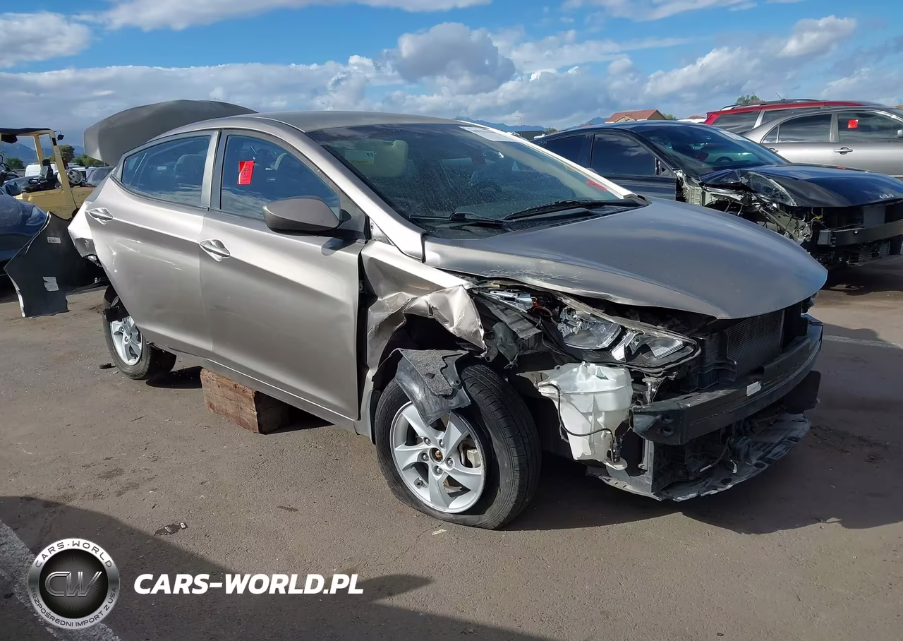 2014 Hyundai Elantra Se VIN:5NPDH4AE4EH518909 - 6