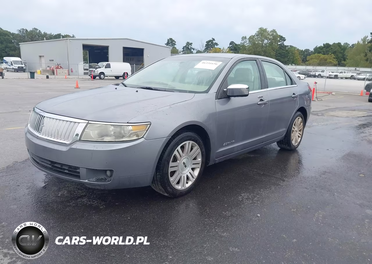 2006 Lincoln Zephyr VIN:3LNHM26186R633353 - 2
