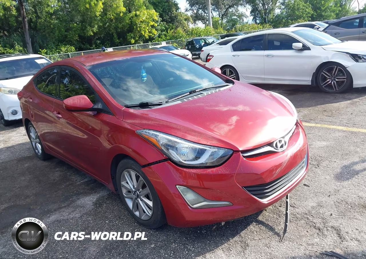2014 Hyundai Elantra Se VIN:5NPDH4AE6EH544024 - 12