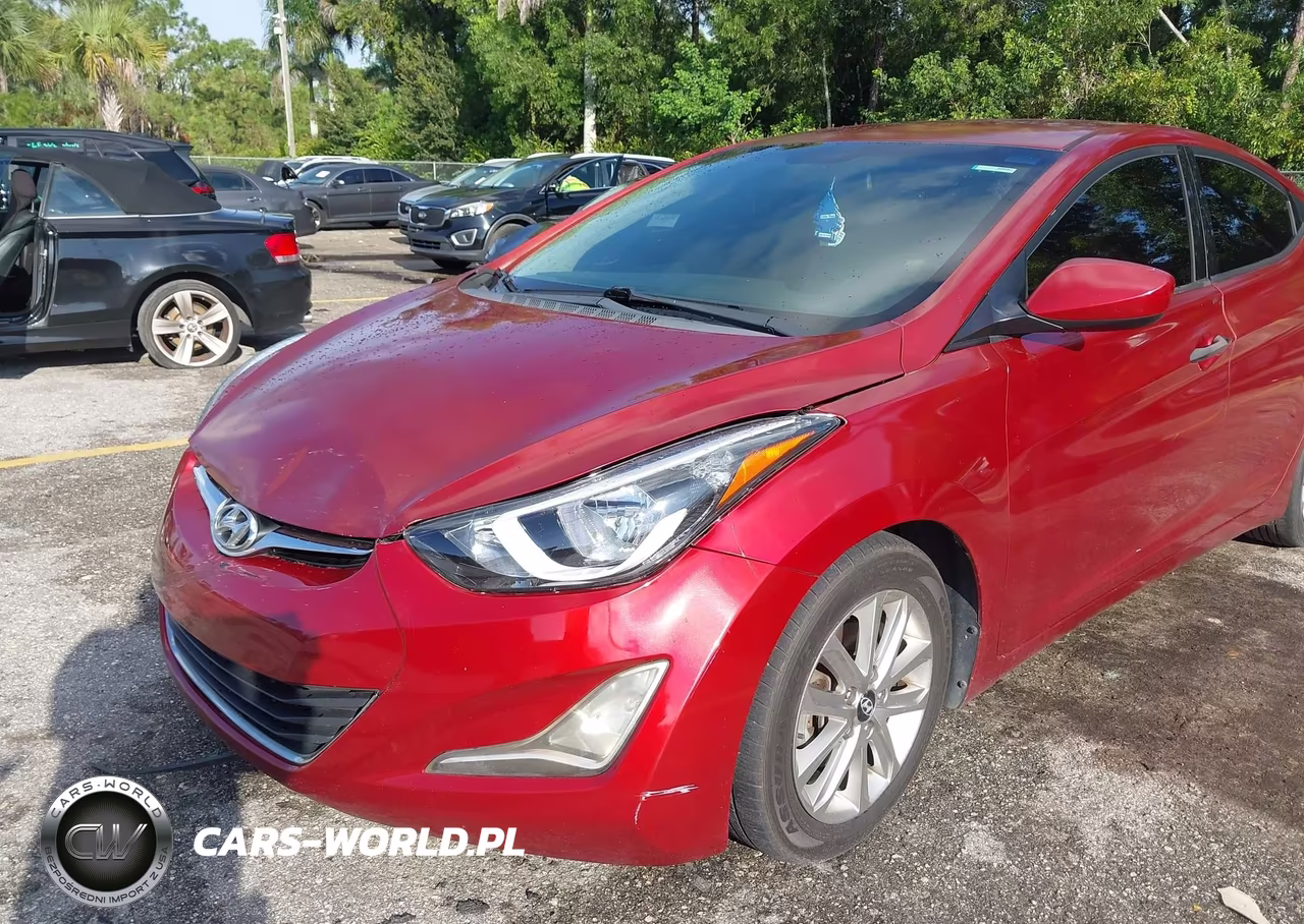 2014 Hyundai Elantra Se VIN:5NPDH4AE6EH544024 - 13