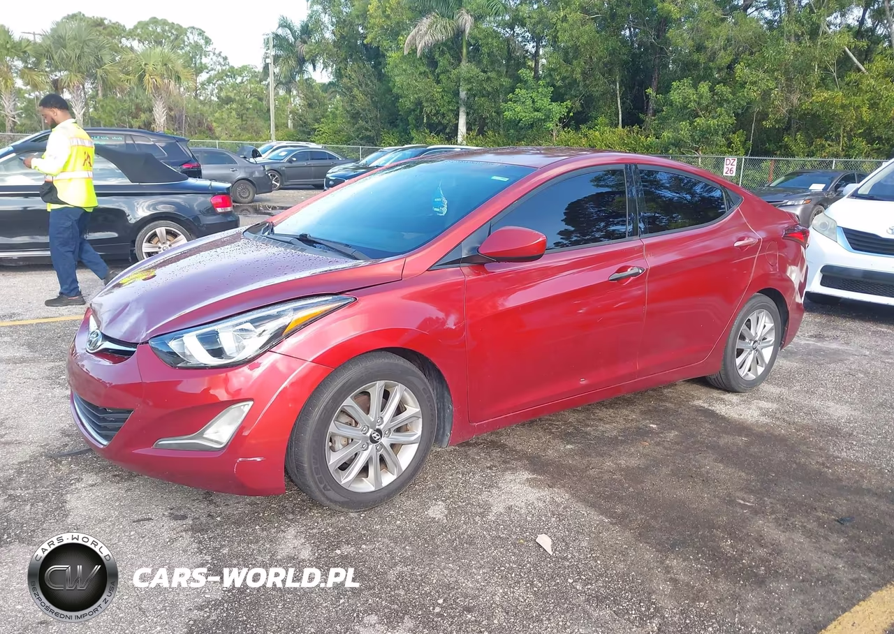 2014 Hyundai Elantra Se VIN:5NPDH4AE6EH544024 - 2