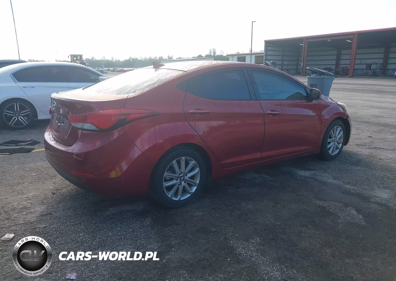 2014 Hyundai Elantra Se VIN:5NPDH4AE6EH544024 - 4