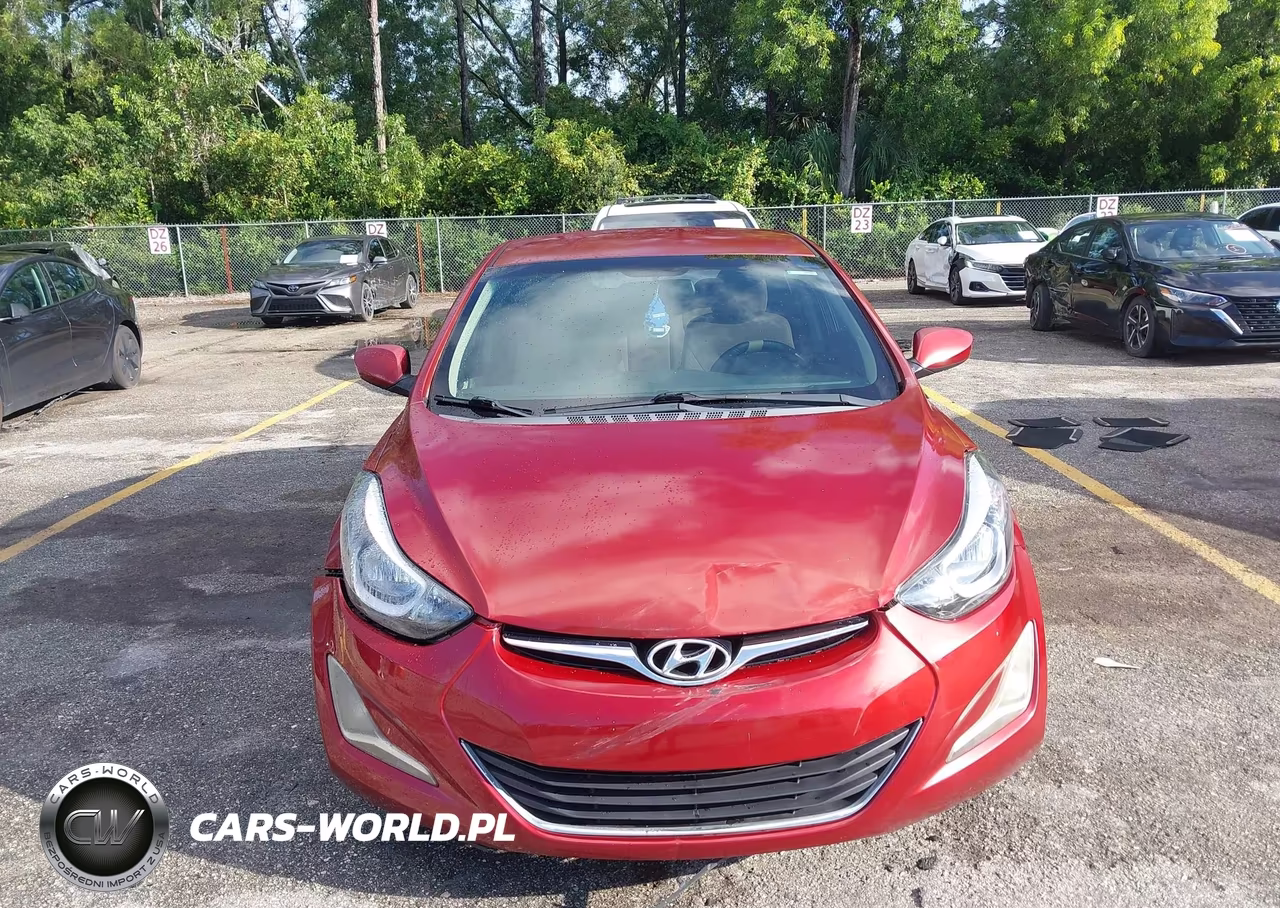2014 Hyundai Elantra Se VIN:5NPDH4AE6EH544024 - 6