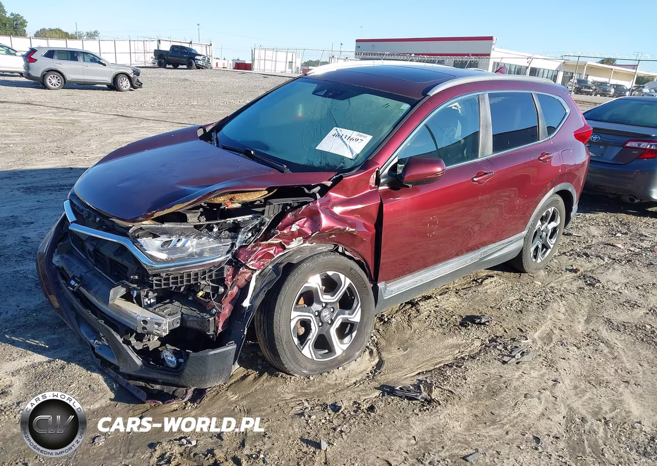 2017 Honda Cr-V Touring VIN:2HKRW2H9XHH653793 - 2