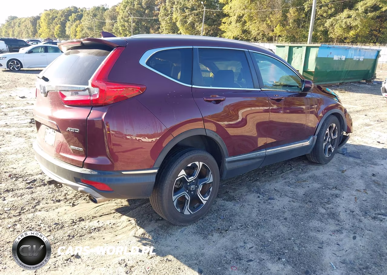 2017 Honda Cr-V Touring VIN:2HKRW2H9XHH653793 - 4