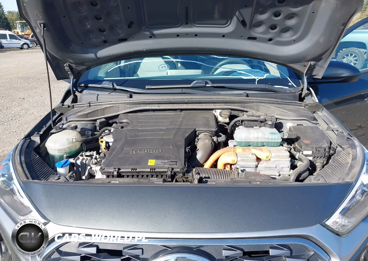 2020 Hyundai Ioniq Hybrid Blue VIN:KMHC65LC5LU220449 - 10