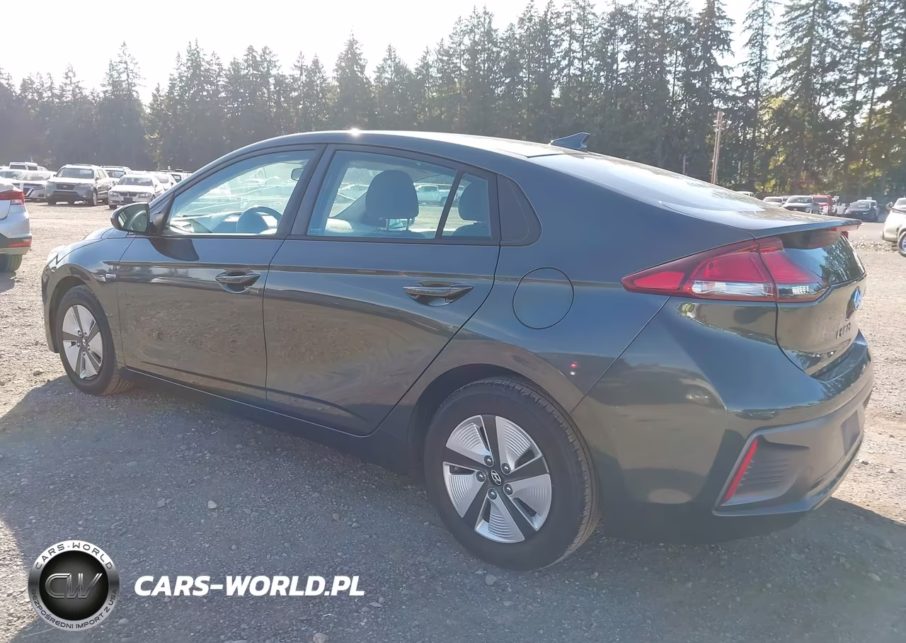 2020 Hyundai Ioniq Hybrid Blue VIN:KMHC65LC5LU220449 - 3