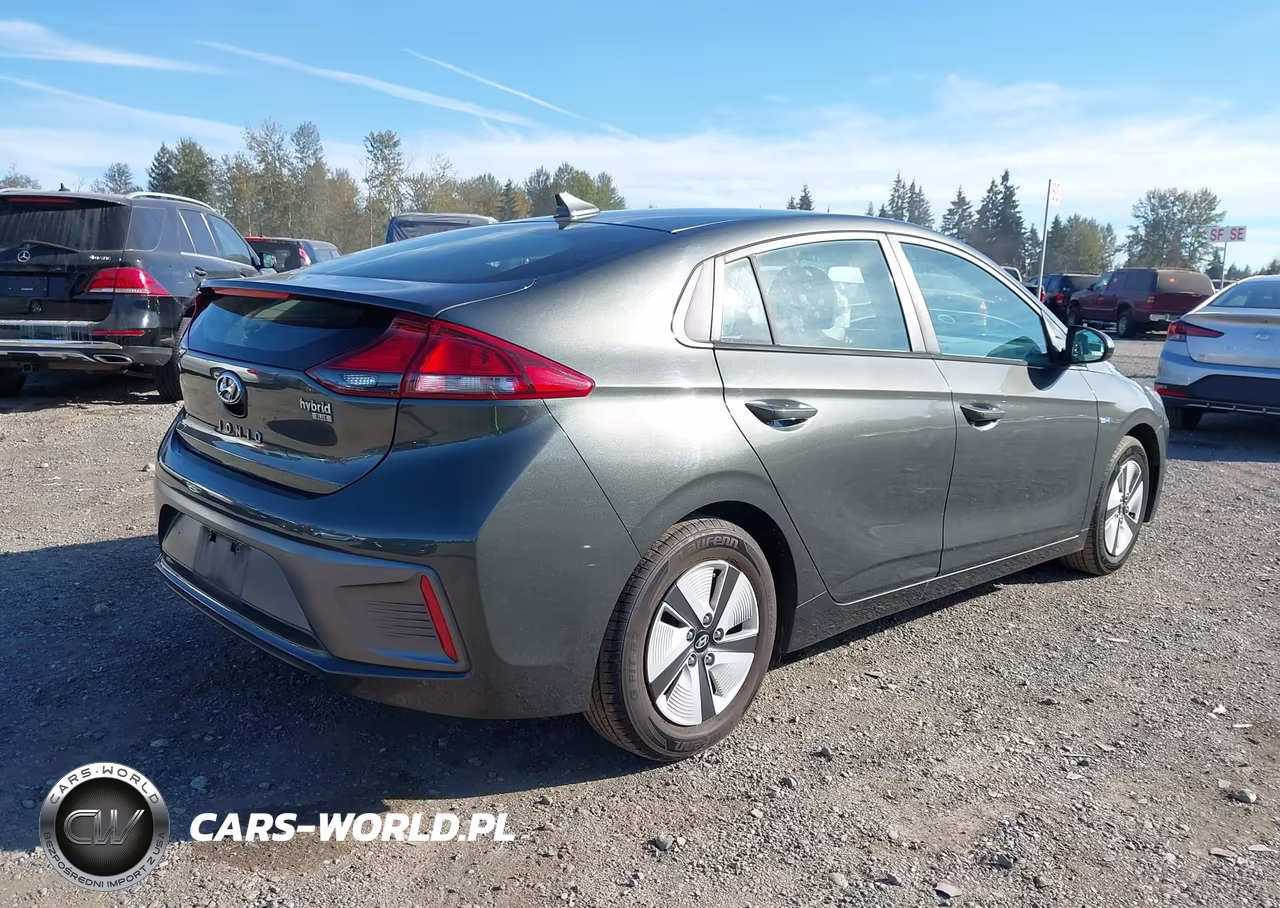 2020 Hyundai Ioniq Hybrid Blue VIN:KMHC65LC5LU220449 - 4