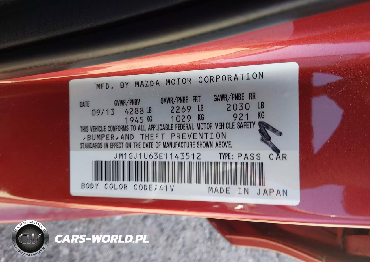 2014 Mazda Mazda6 I Sport VIN:JM1GJ1U63E1143512 - 9
