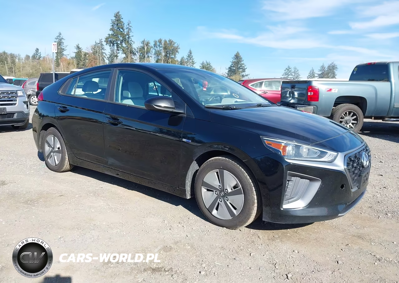 2020 Hyundai Ioniq Hybrid Blue VIN:KMHC65LC2LU219095 - 1