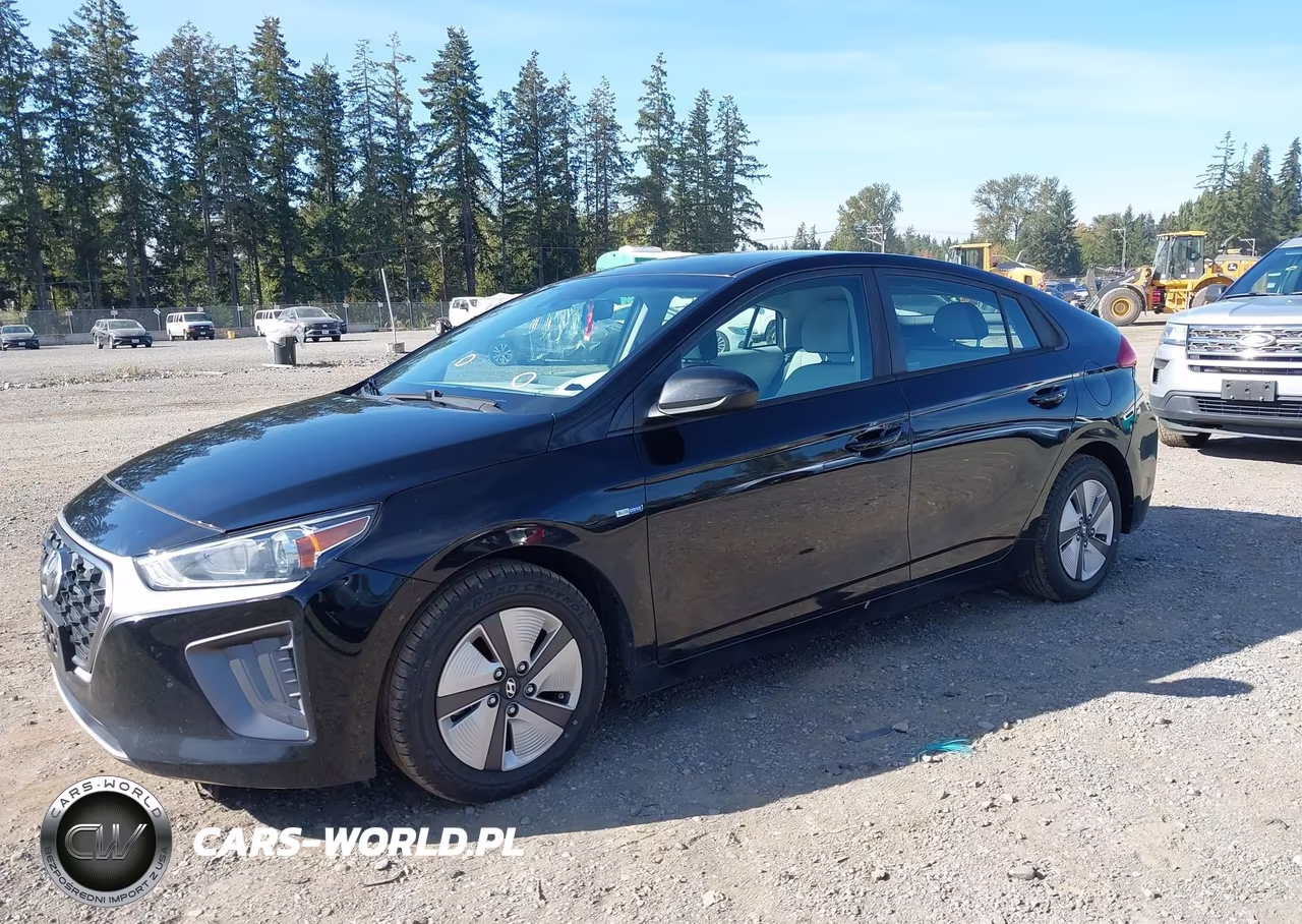 2020 Hyundai Ioniq Hybrid Blue VIN:KMHC65LC2LU219095 - 2