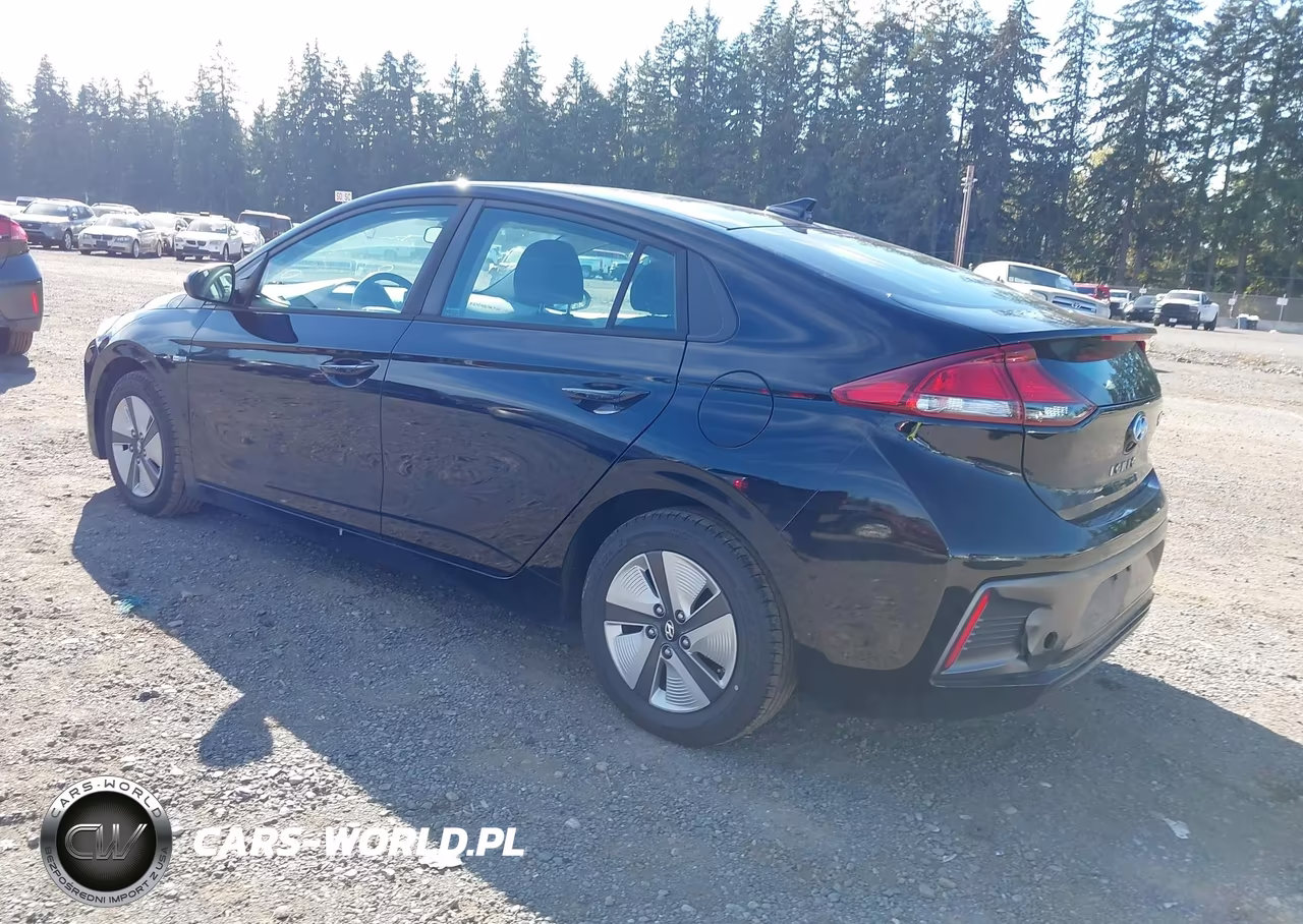 2020 Hyundai Ioniq Hybrid Blue VIN:KMHC65LC2LU219095 - 3