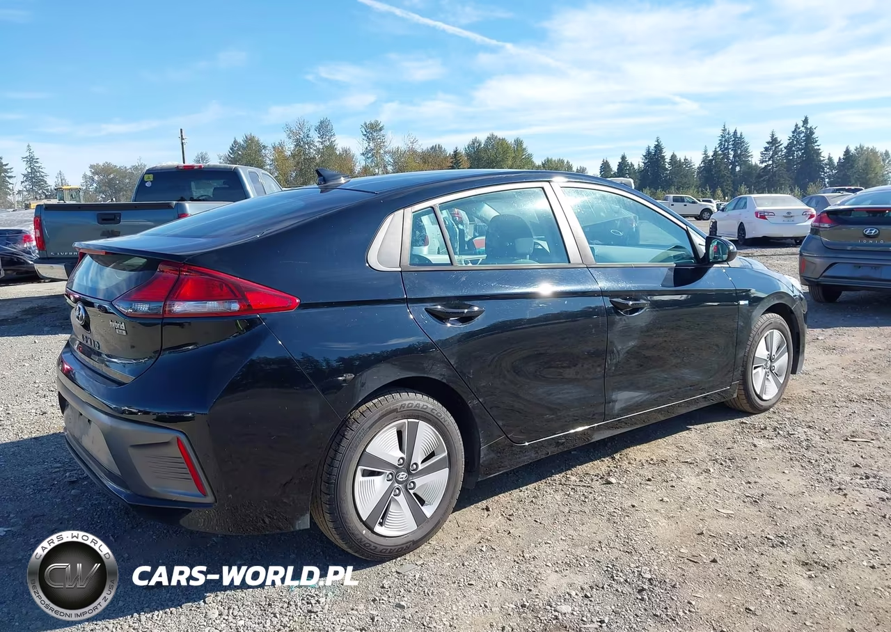 2020 Hyundai Ioniq Hybrid Blue VIN:KMHC65LC2LU219095 - 4