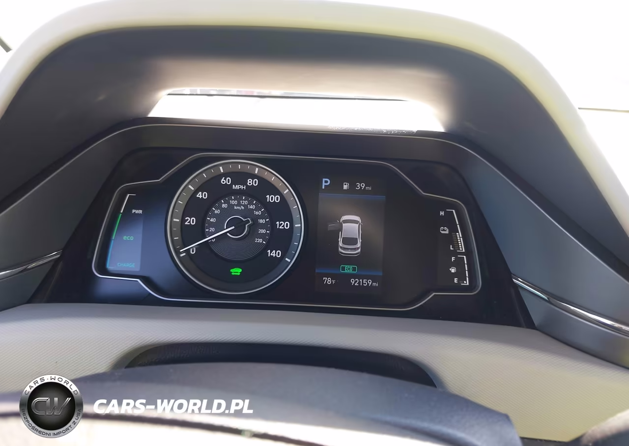 2020 Hyundai Ioniq Hybrid Blue VIN:KMHC65LC2LU219095 - 7