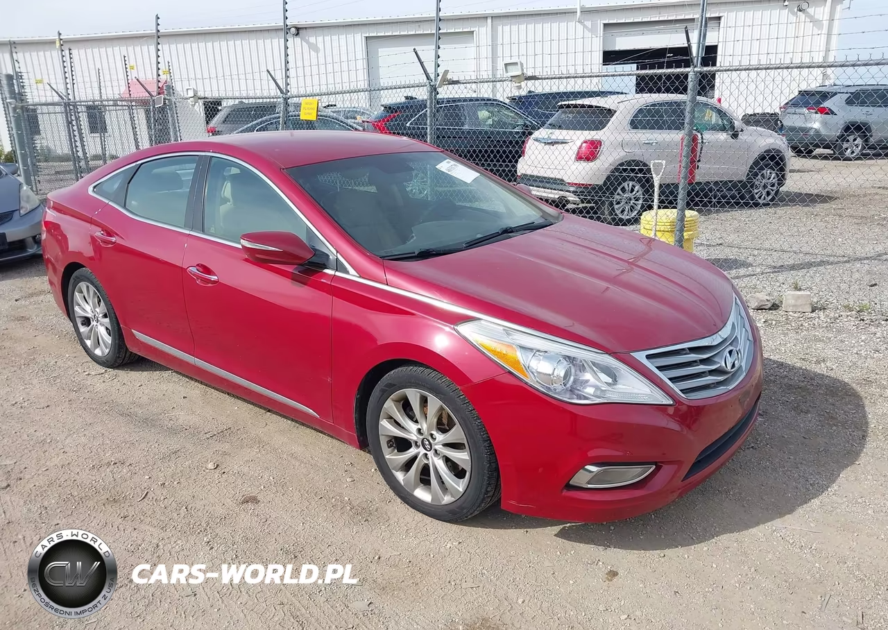 2013 Hyundai Azera VIN:KMHFG4JGXDA247255 - 1