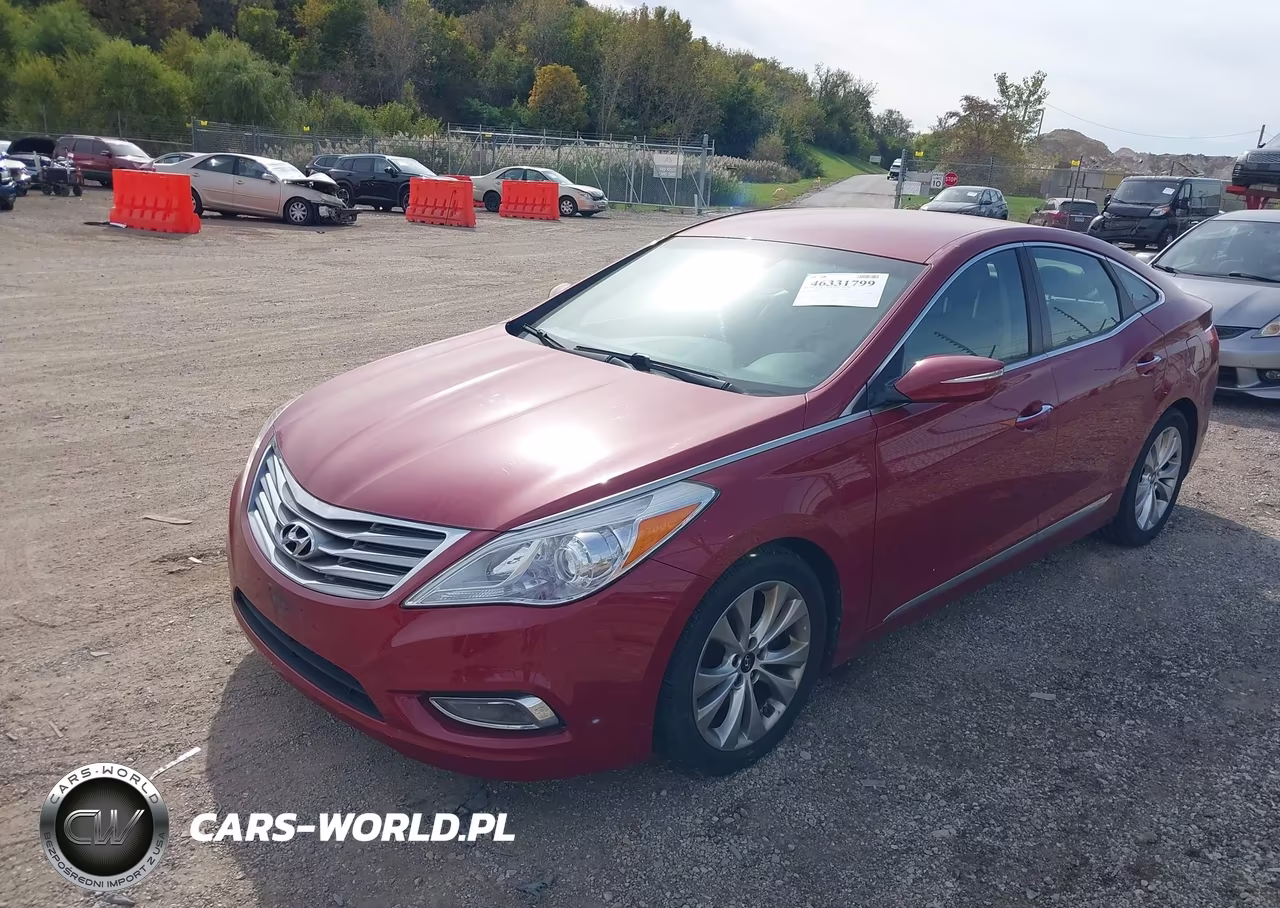 2013 Hyundai Azera VIN:KMHFG4JGXDA247255 - 2
