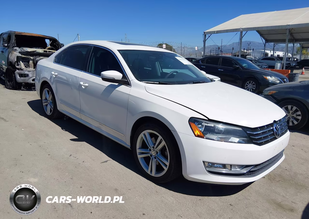 2014 Volkswagen Passat 2.0L Tdi Sel Premium VIN:1VWCN7A30EC093458 - 1