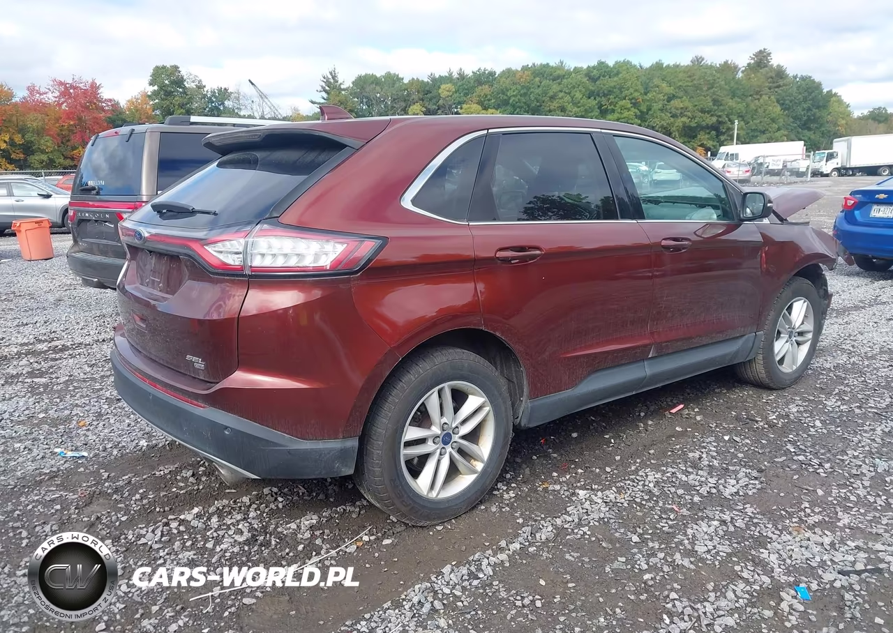 2015 Ford Edge Sel VIN:2FMTK4J81FBB40757 - 4