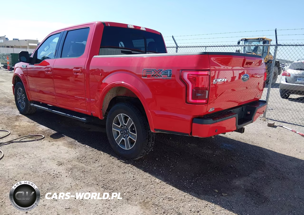 2015 Ford F-150 Lariat VIN:1FTEW1EFXFKE85705 - 3