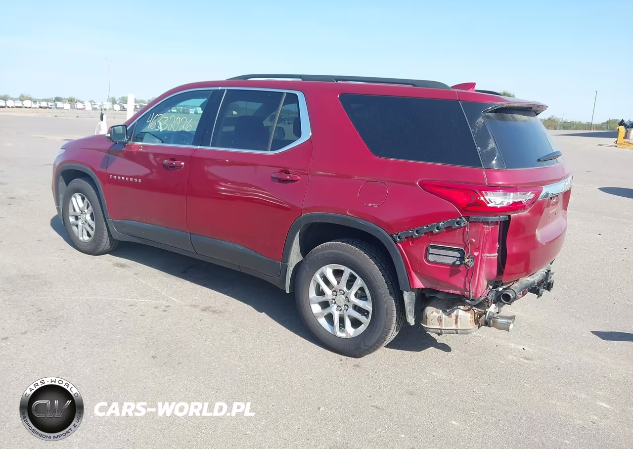 2020 Chevrolet Traverse Lt VIN:1GNEVHKW1LJ328265 - 3