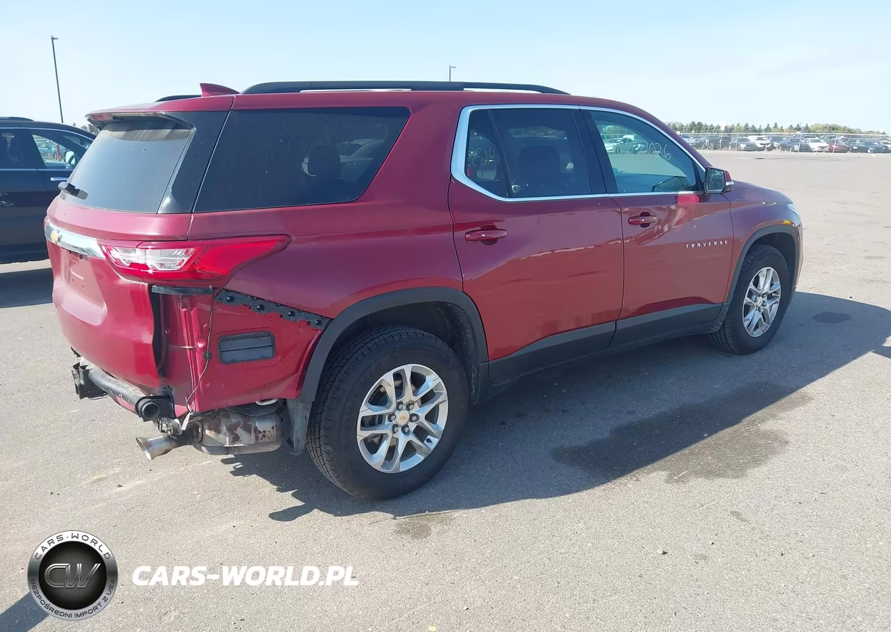 2020 Chevrolet Traverse Lt VIN:1GNEVHKW1LJ328265 - 4