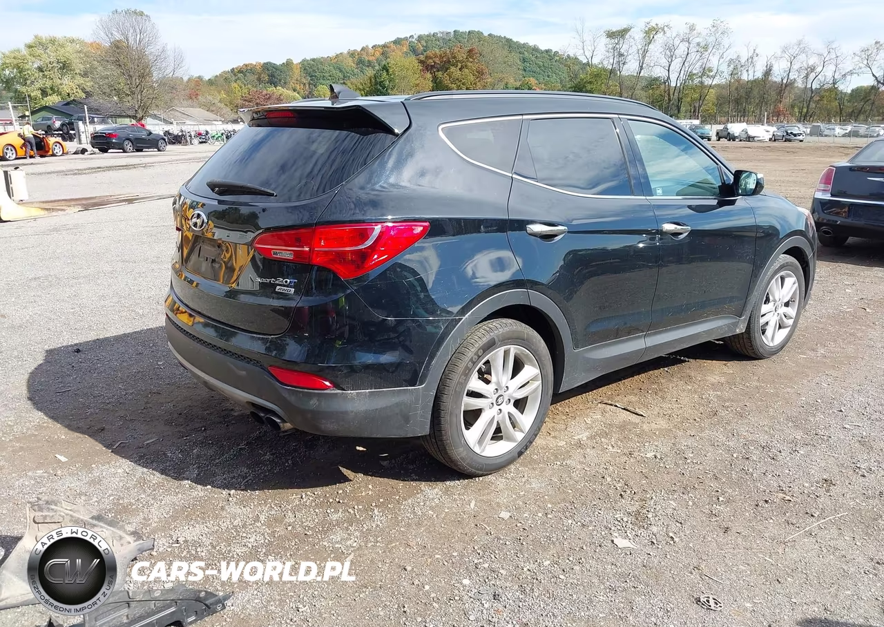 2014 Hyundai Santa Fe Sport 2.0L Turbo VIN:5XYZUDLAXEG157205 - 4