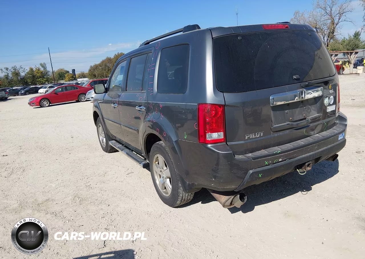 2011 Honda Pilot Ex-L VIN:5FNYF3H56BB023046 - 3