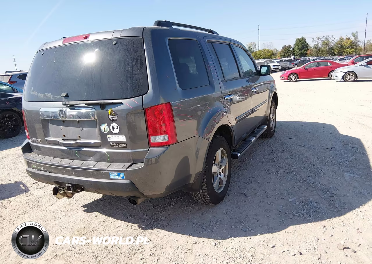2011 Honda Pilot Ex-L VIN:5FNYF3H56BB023046 - 4