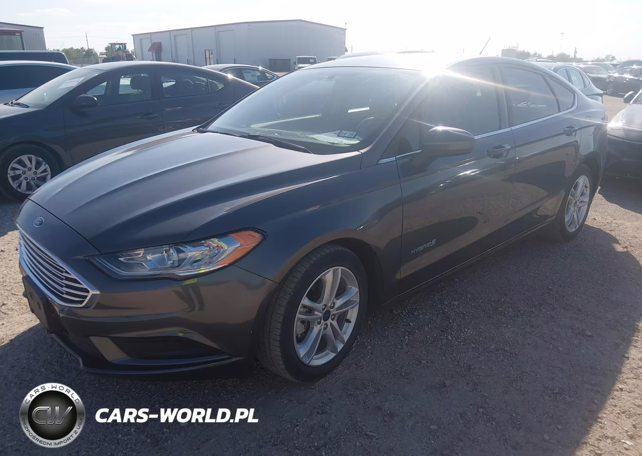 2018 Ford Fusion Hybrid S VIN:3FA6P0UU2JR198378 - 2
