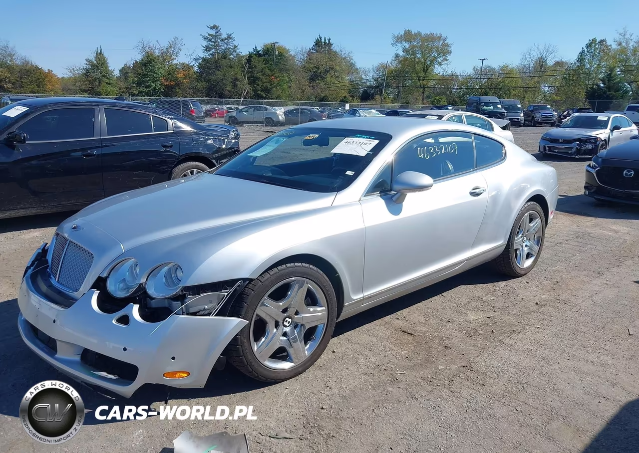 2004 Bentley Continental Gt VIN:SCBCR63W84C021904 - 2