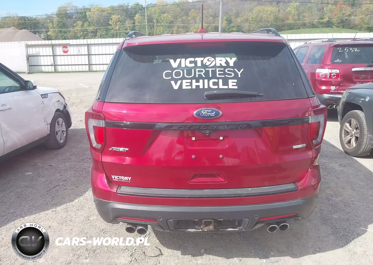 2018 Ford Explorer Sport VIN:1FM5K8GT8JGB66012 - 17