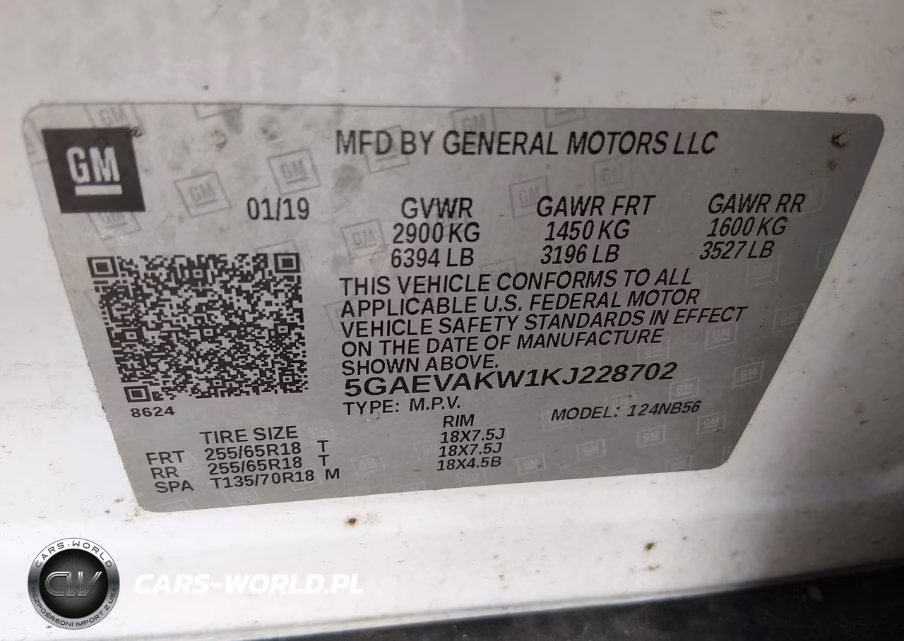 2019 Buick Enclave Awd Essence VIN:5GAEVAKW1KJ228702 - 9
