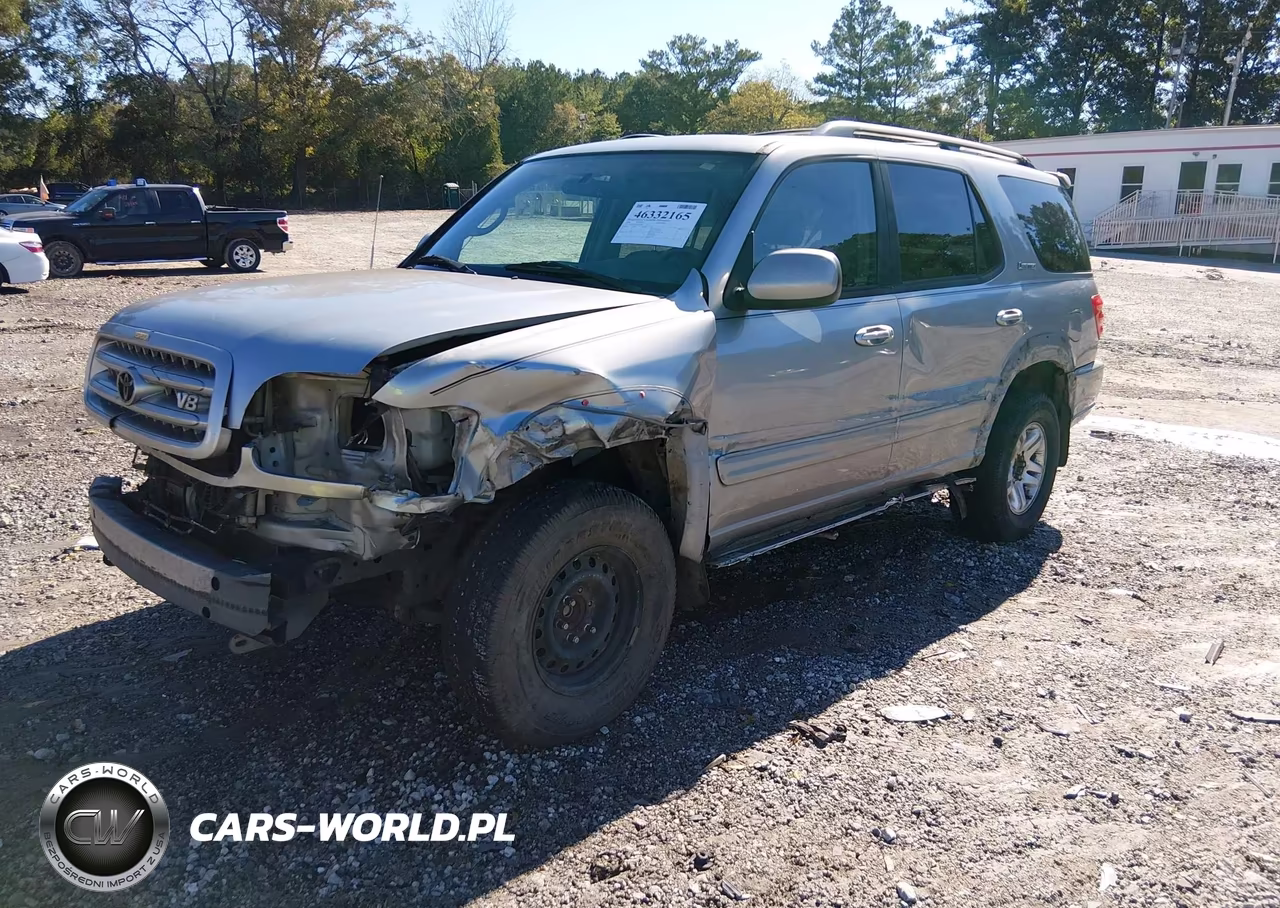 2002 Toyota Sequoia Limited V8 VIN:5TDZT38A42S061994 - 2