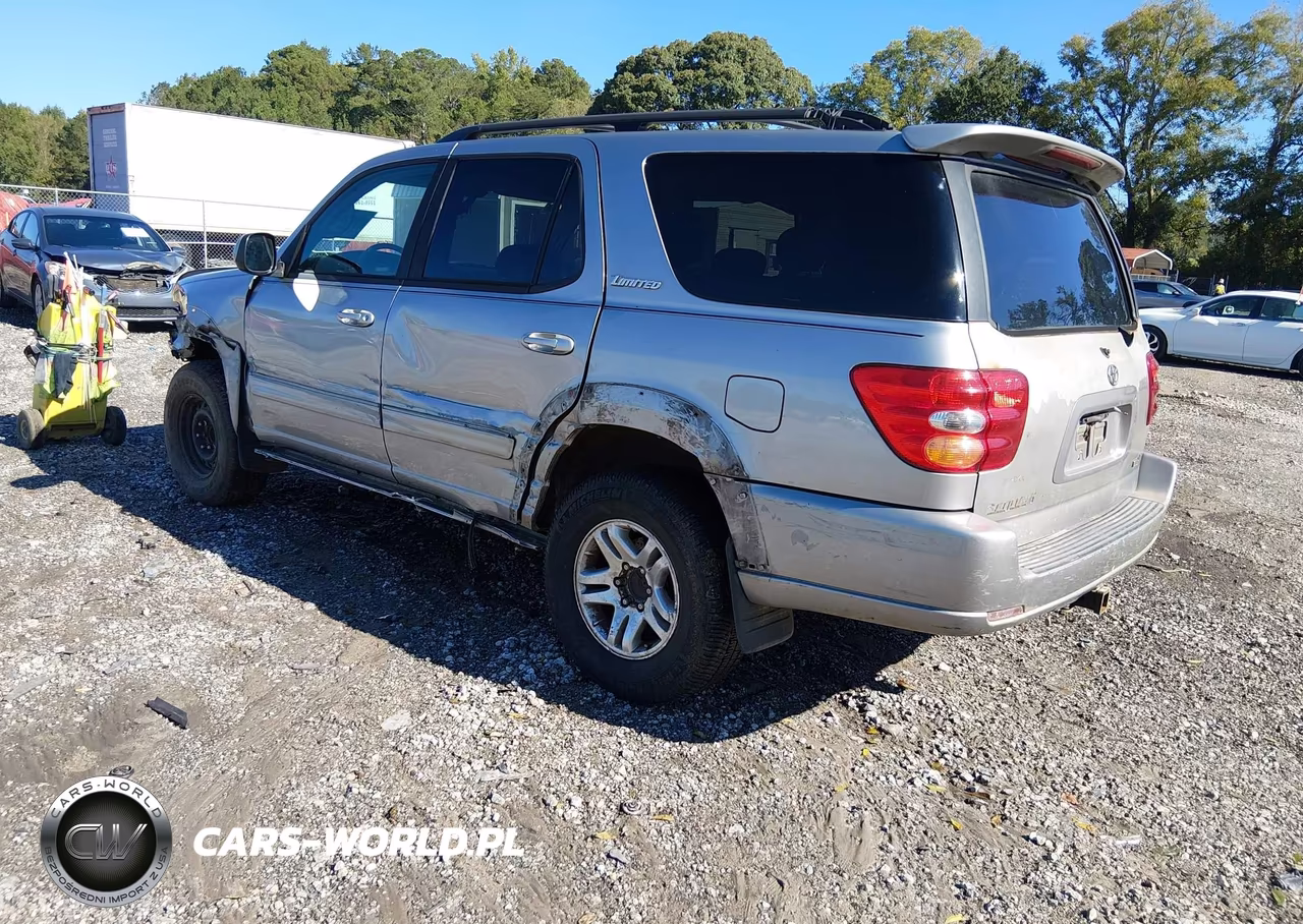 2002 Toyota Sequoia Limited V8 VIN:5TDZT38A42S061994 - 3