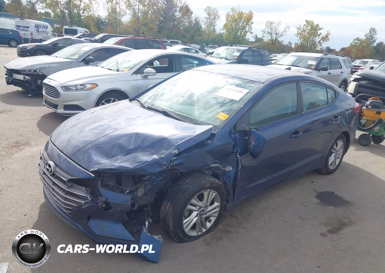 2019 Hyundai Elantra Sel VIN:5NPD84LF6KH404525 - 2