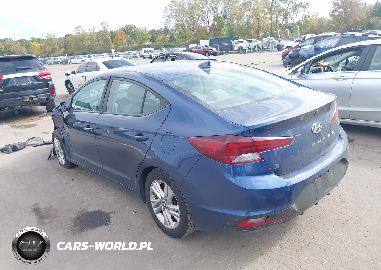 2019 Hyundai Elantra Sel VIN:5NPD84LF6KH404525 - 3