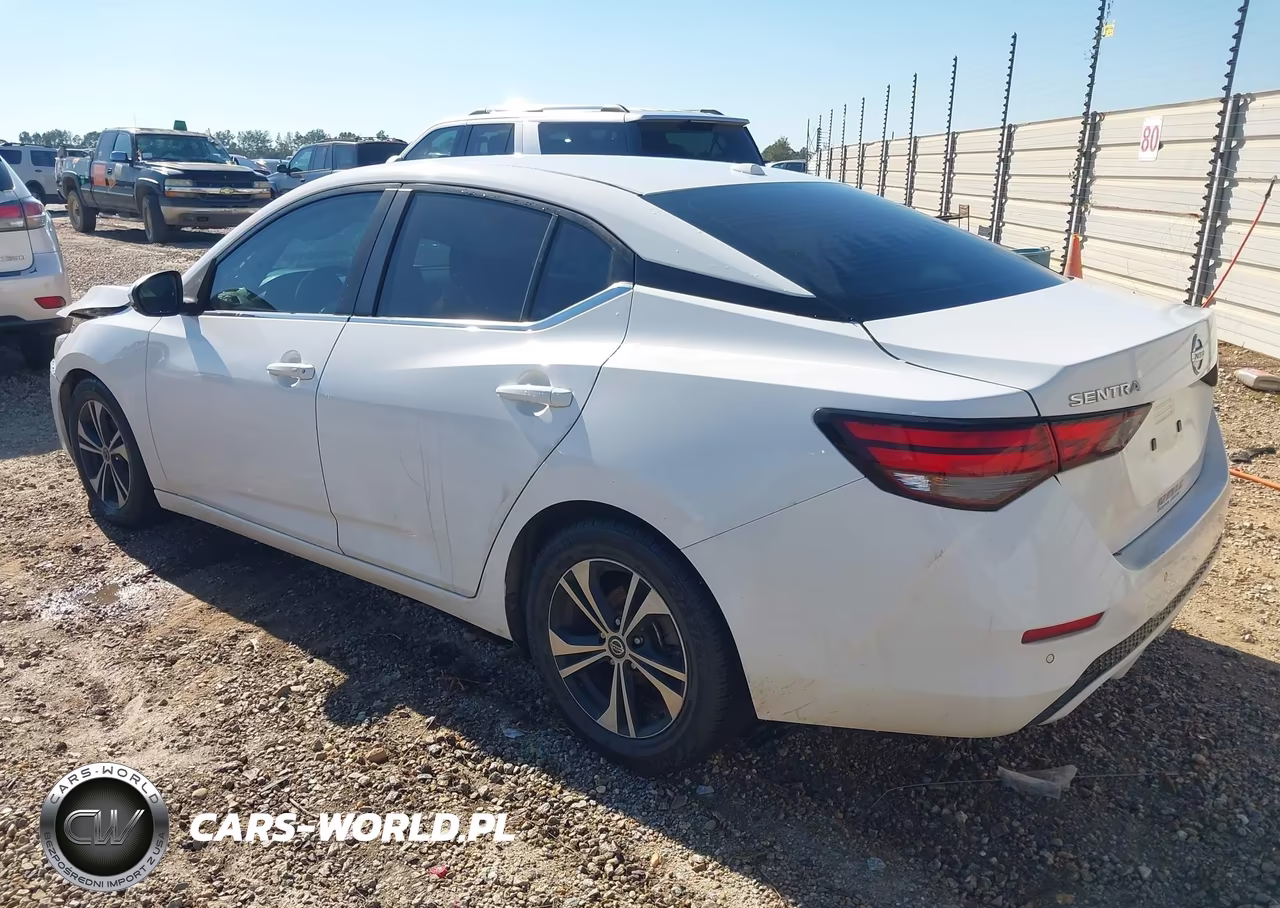 2020 Nissan Sentra Sv Xtronic Cvt VIN:3N1AB8CV4LY207184 - 3