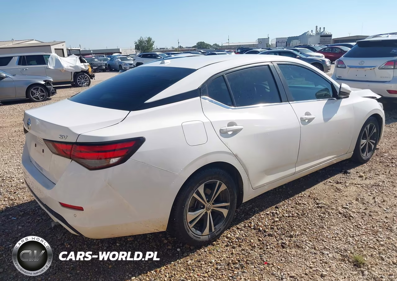 2020 Nissan Sentra Sv Xtronic Cvt VIN:3N1AB8CV4LY207184 - 4
