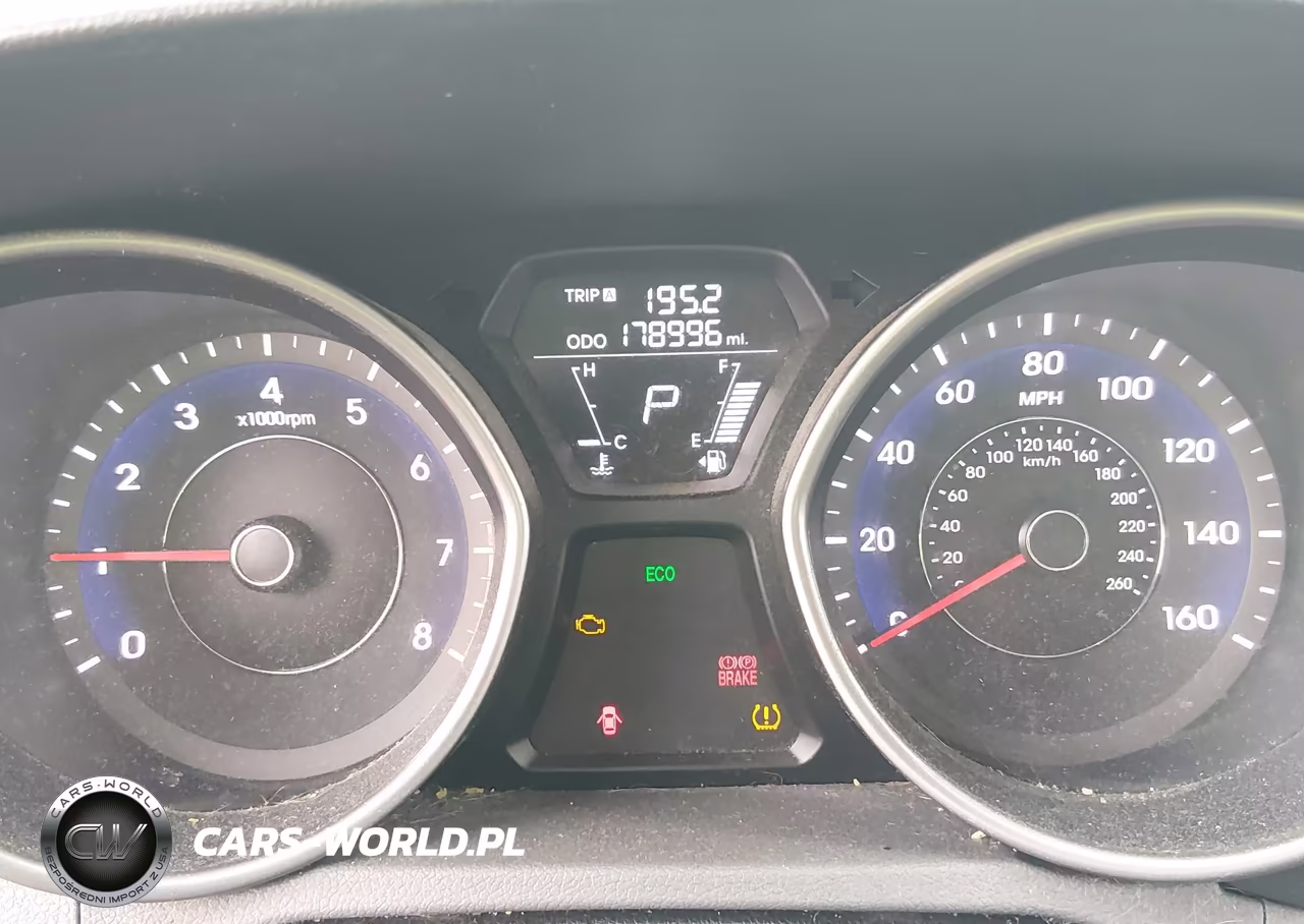 2012 Hyundai Elantra Gls VIN:5NPDH4AE9CH122746 - 7