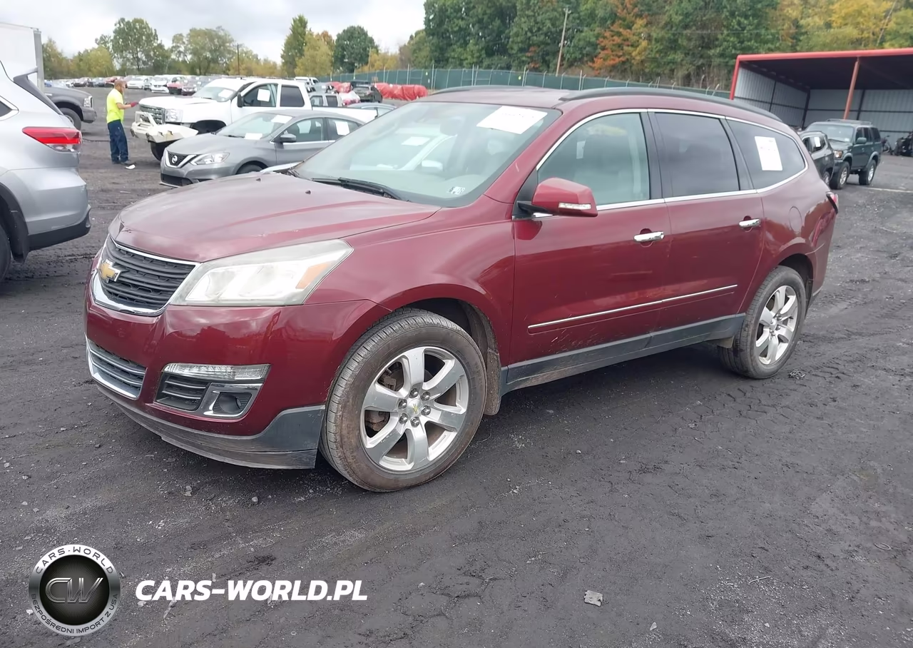 2016 Chevrolet Traverse Ltz VIN:1GNKVJKD8GJ145833 - 2