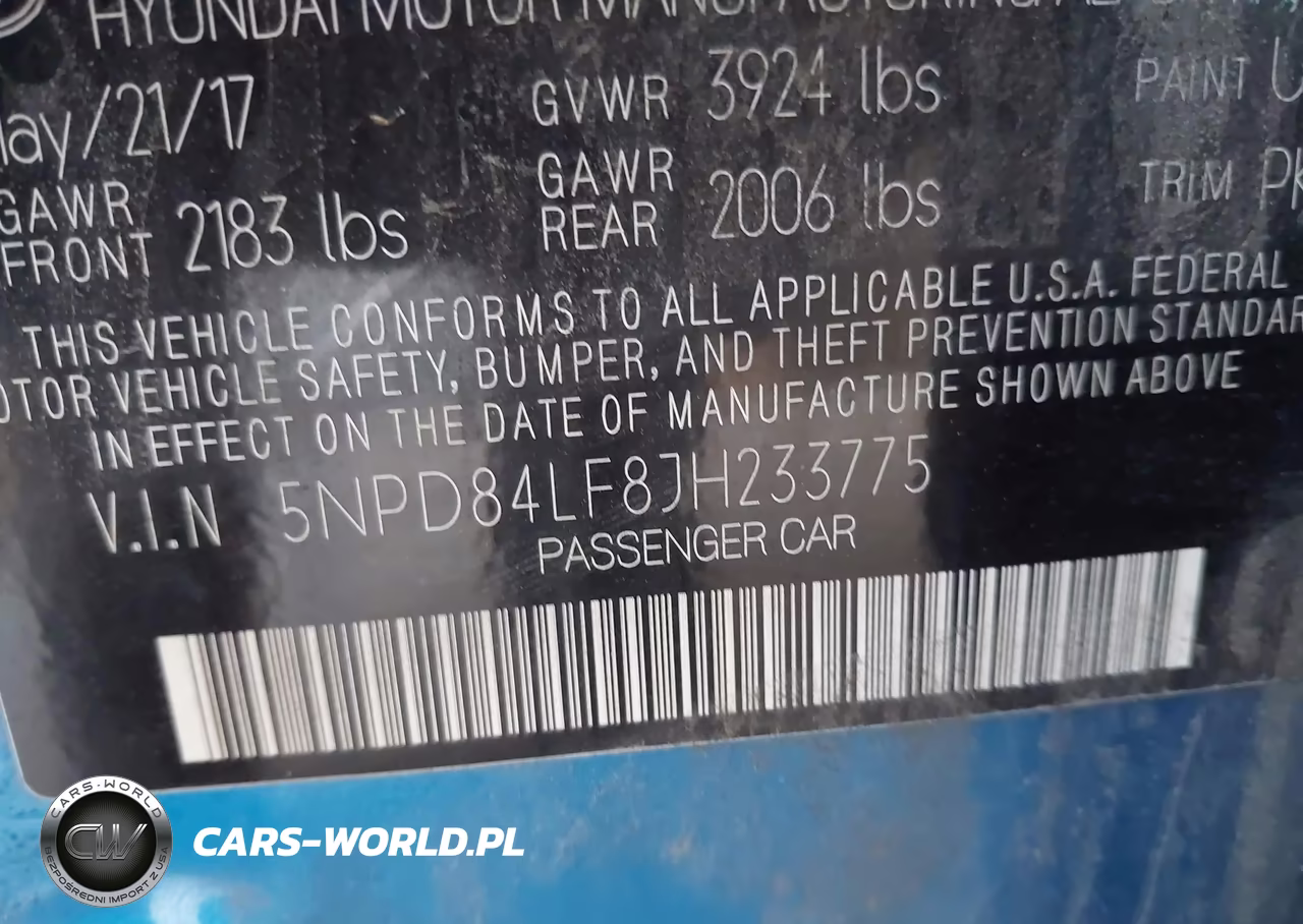 2018 Hyundai Elantra Sel VIN:5NPD84LF8JH233775 - 9