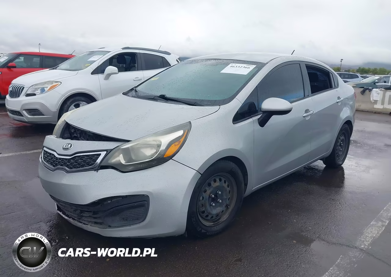 2015 Kia Rio Lx VIN:KNADM4A38F6502764 - 2