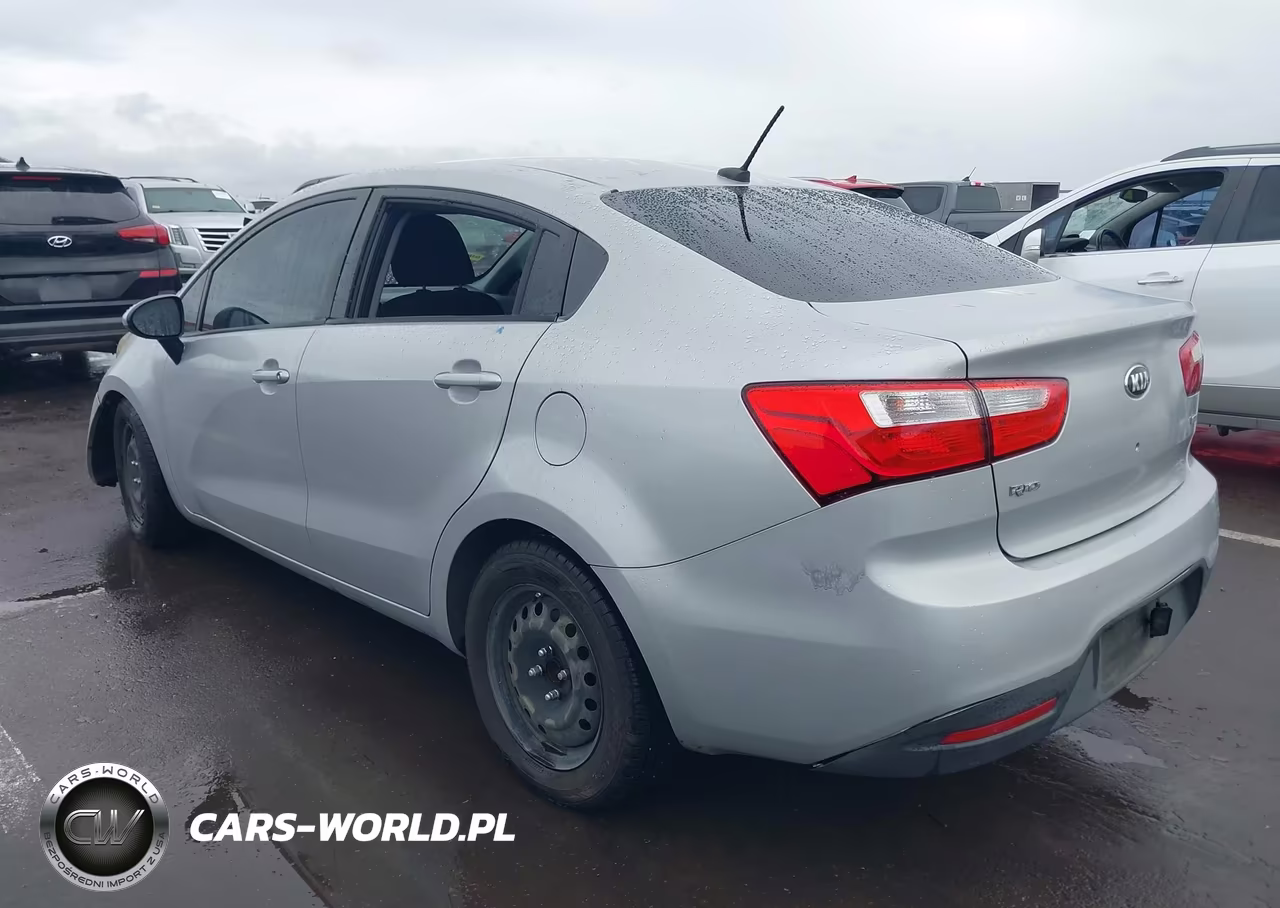 2015 Kia Rio Lx VIN:KNADM4A38F6502764 - 3