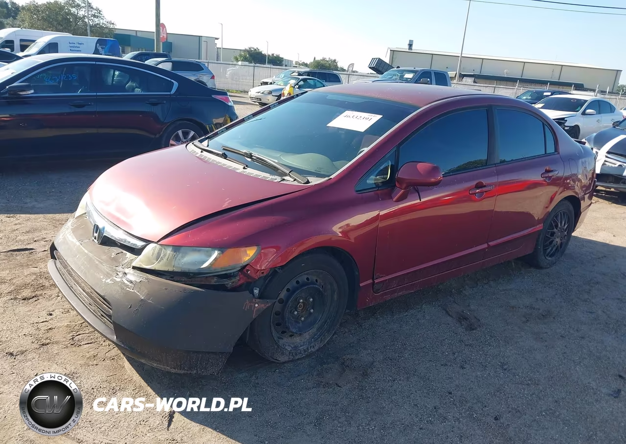 2007 Honda Civic Lx VIN:1HGFA16537L087791 - 2