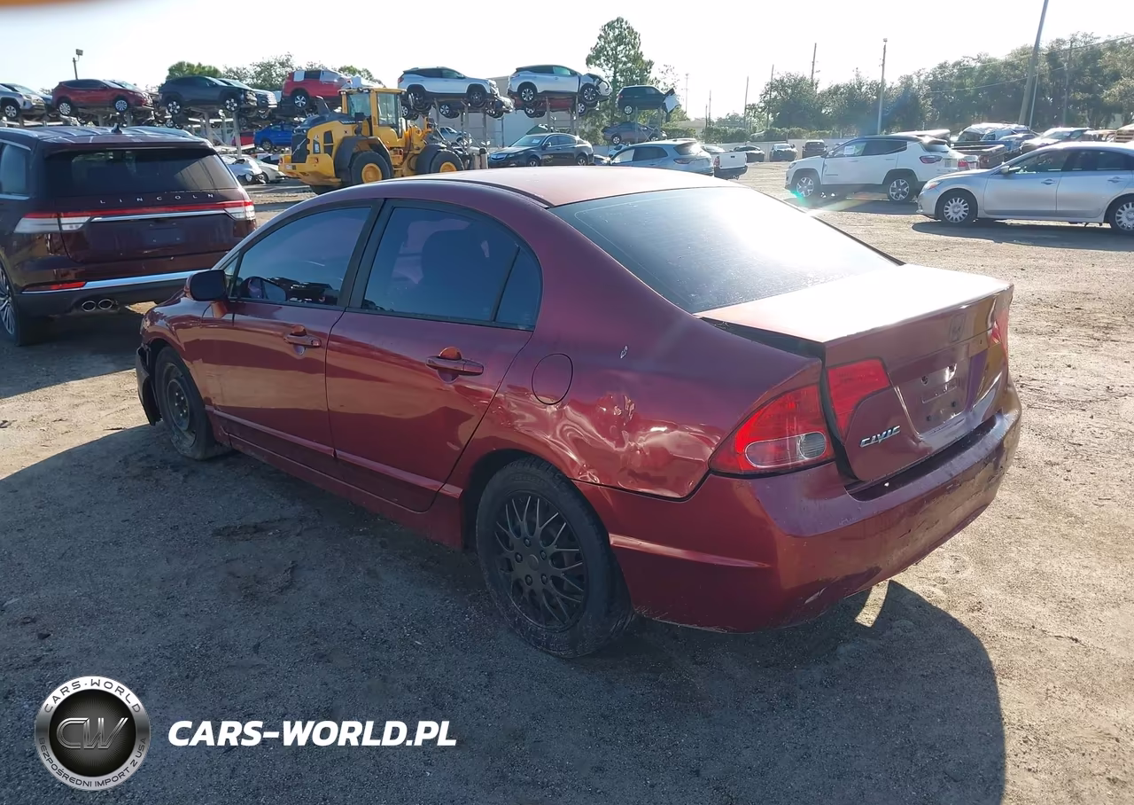 2007 Honda Civic Lx VIN:1HGFA16537L087791 - 3