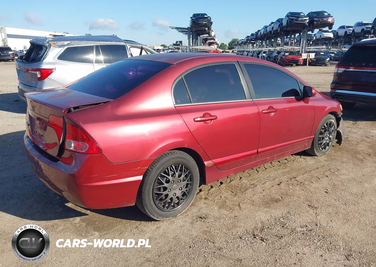 2007 Honda Civic Lx VIN:1HGFA16537L087791 - 4