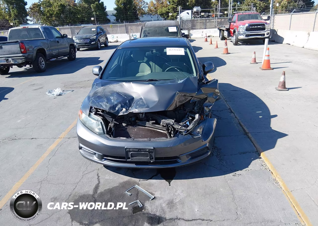 2012 Honda Civic Ex VIN:2HGFB2F88CH607875 - 12