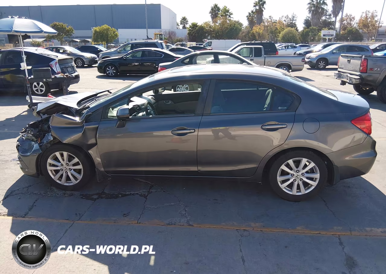 2012 Honda Civic Ex VIN:2HGFB2F88CH607875 - 14