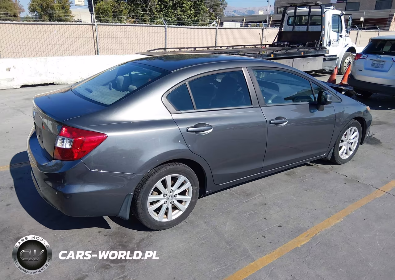 2012 Honda Civic Ex VIN:2HGFB2F88CH607875 - 4