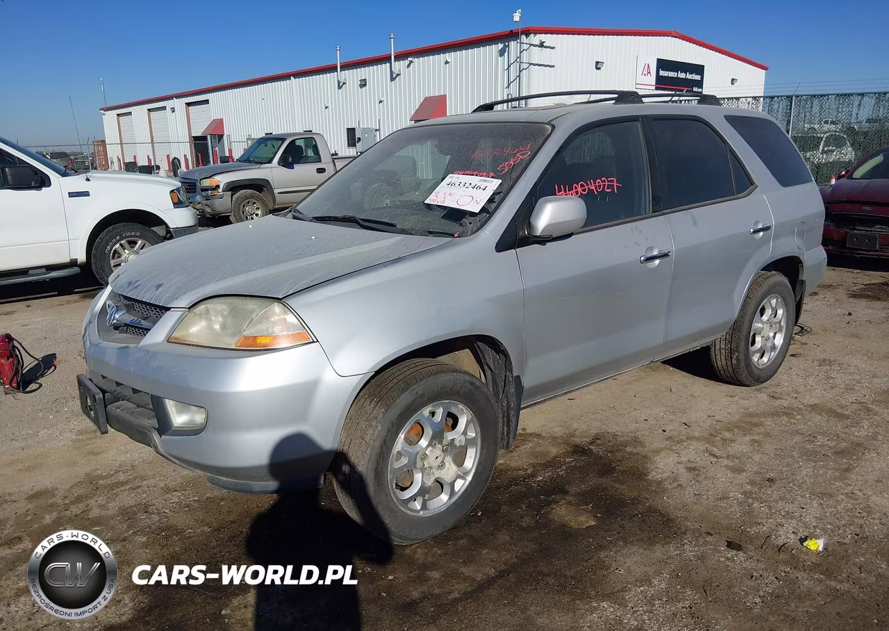 2001 Acura Mdx VIN:2HNYD18621H515871 - 2